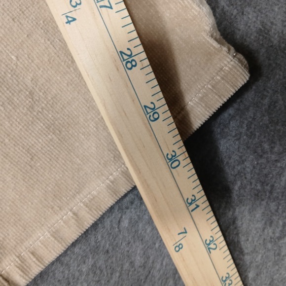 L.A Blues Women's Size 12 Brown Corduroy Straight Leg Pants - Picture 4 of 6